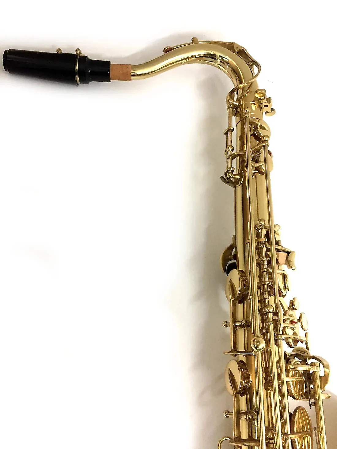 Oxford Brass Tenor Saxophone with Hardshell Case, Mouthpiece & Reed