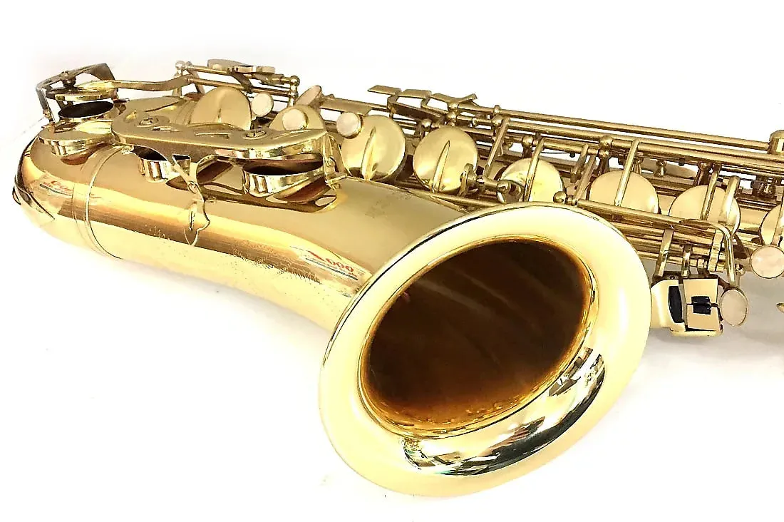 Oxford Brass Tenor Saxophone with Hardshell Case, Mouthpiece & Reed