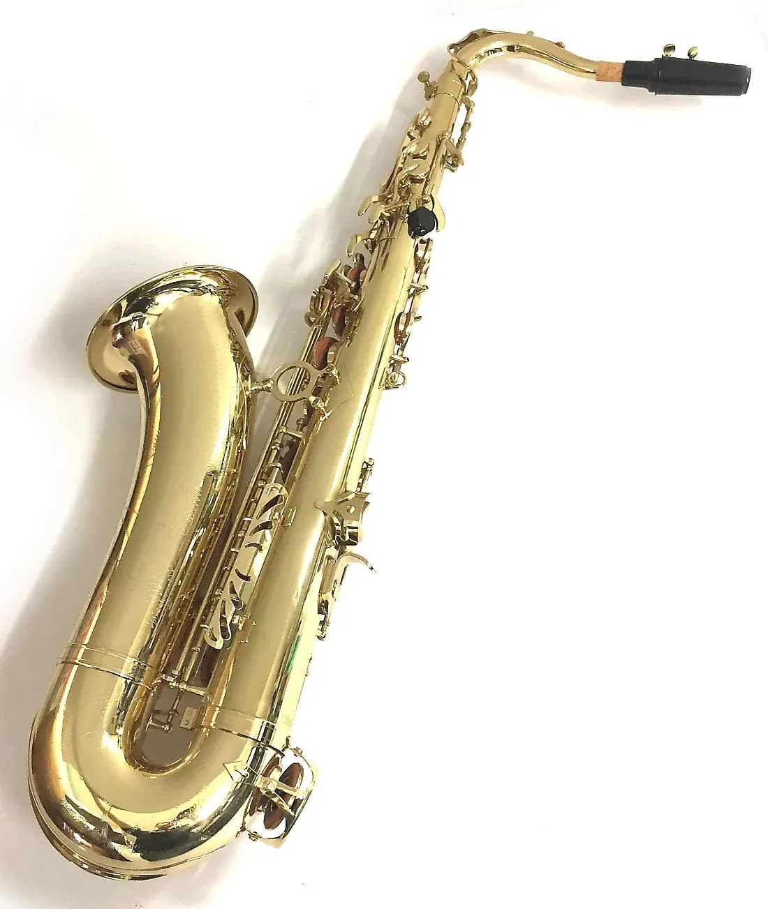 Oxford Brass Tenor Saxophone with Hardshell Case, Mouthpiece & Reed