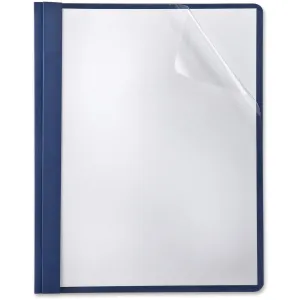 Oxford Linen Clear Front Report Covers