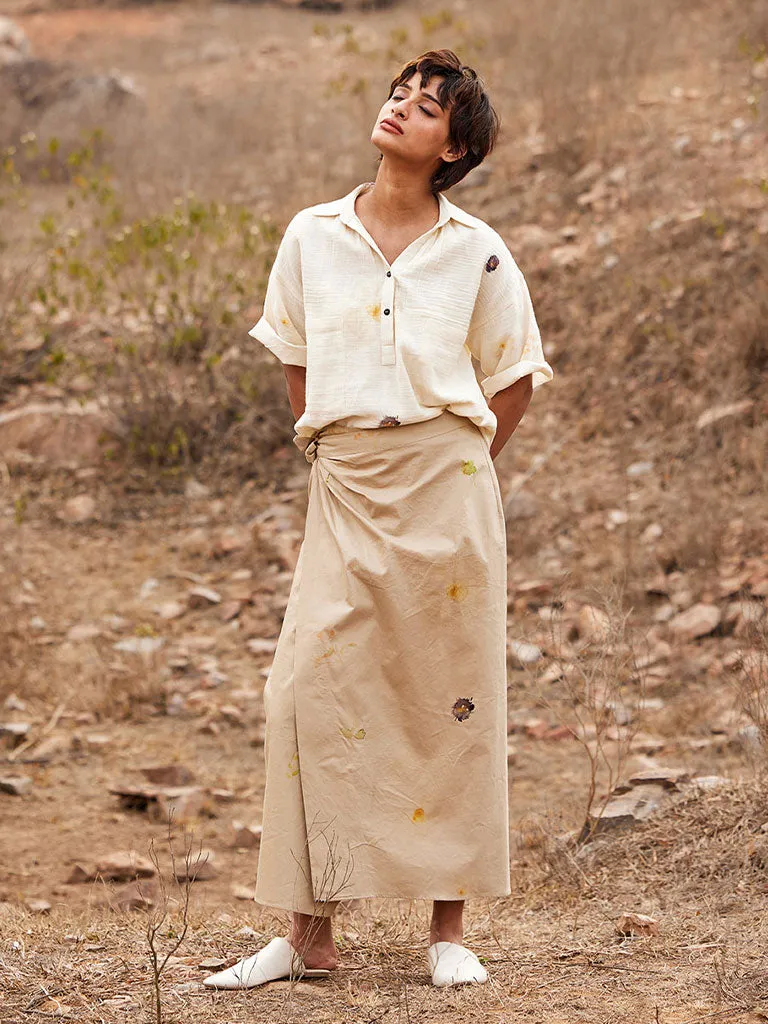 Oxford Wrap Skirt
