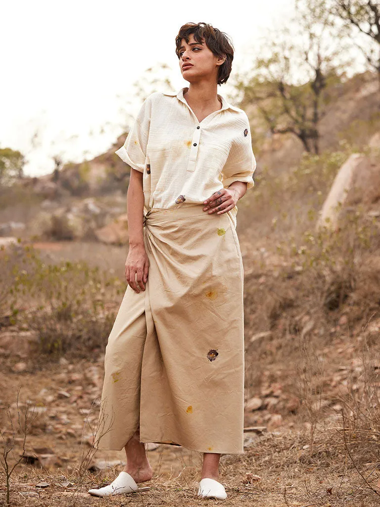 Oxford Wrap Skirt