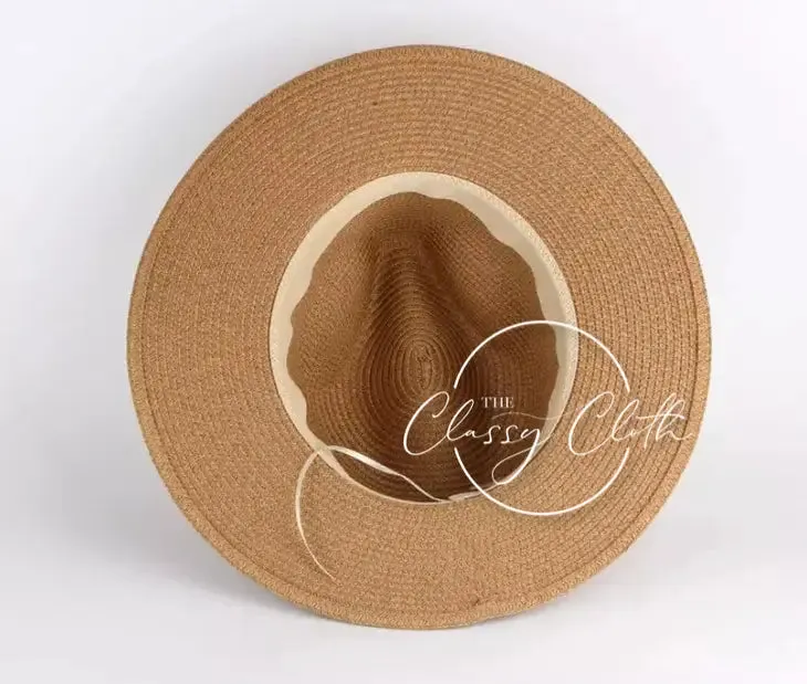 Panama Straw Beach Hat