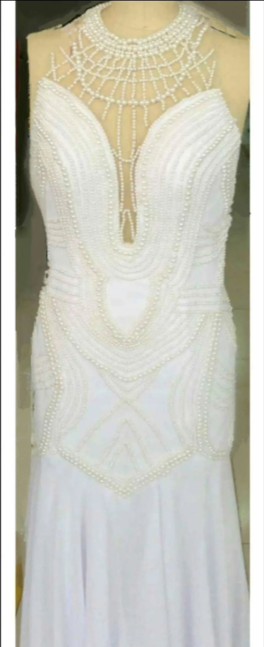 Pearls All Over Dress