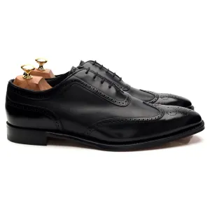 'Pimlico' Black Leather Oxford Brogues UK 10 F