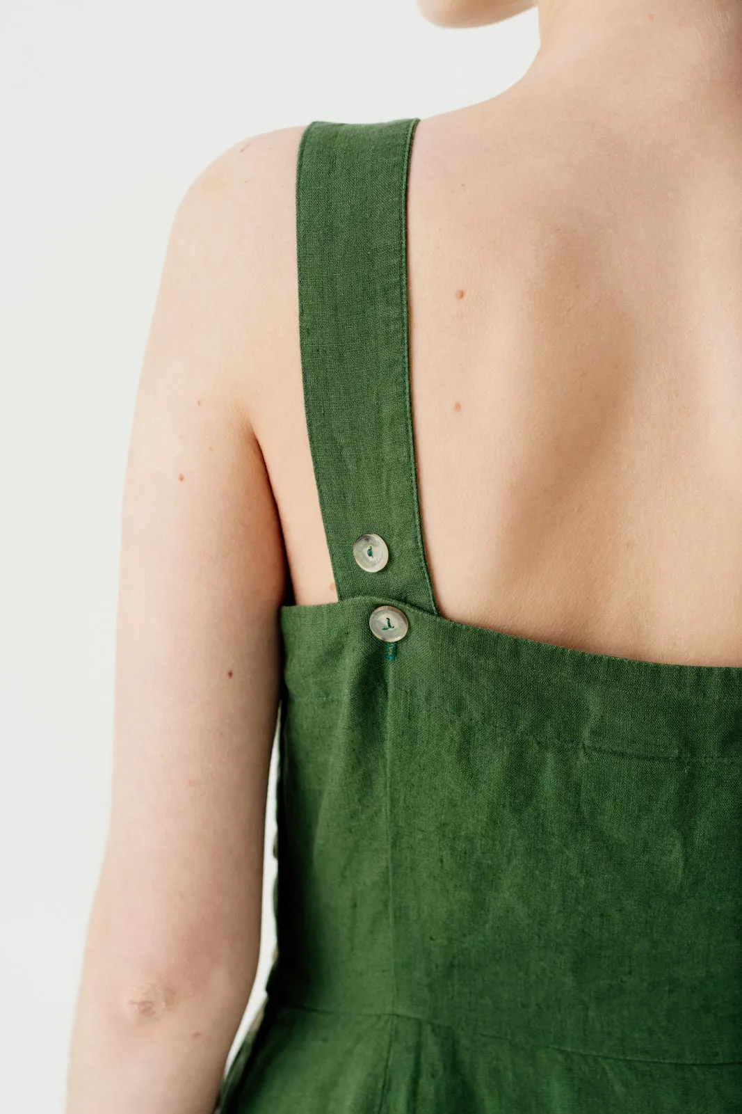 Pinafore Dress, Sleeveless, Marigold