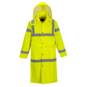 Portwest H445 Hi-Vis Classic Rain Coat 48