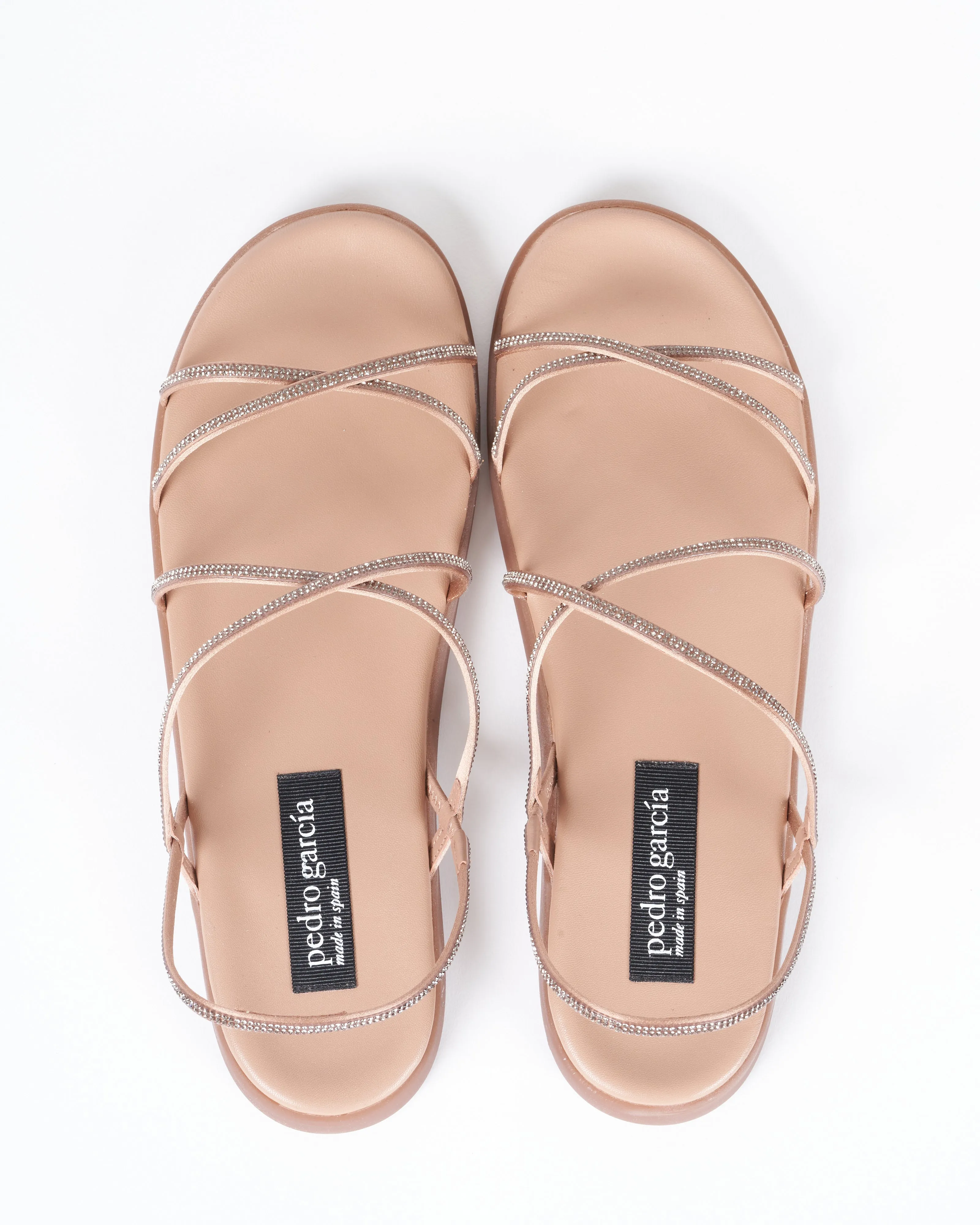 praxe sandal - camel satin