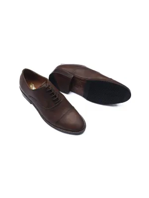 Priere Footwear Oxford Brown