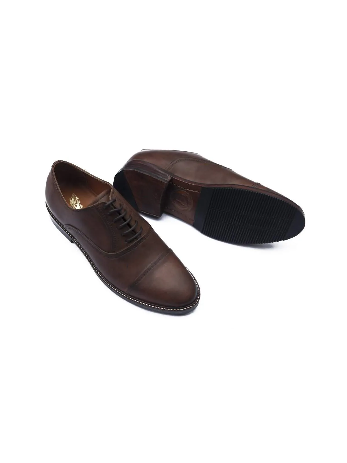 Priere Footwear Oxford Brown