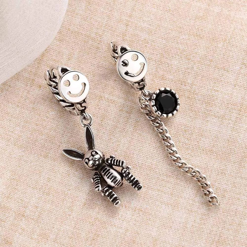 Punk Rabbit Drop Earrings |Women Teen Earrings