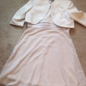 R &amp;M Richard Petite Women Formal Bridal Evening Wedding Prom Dress  14P