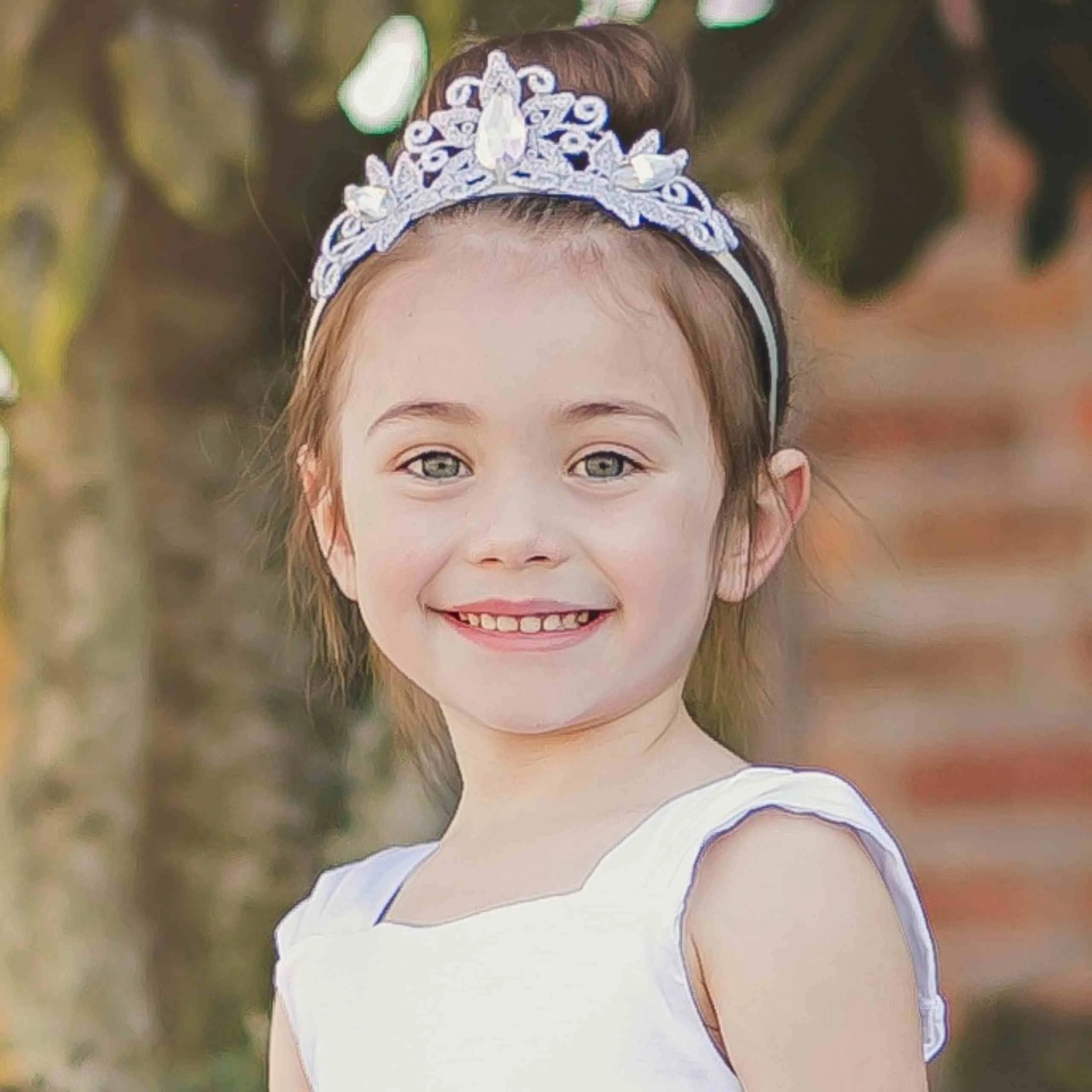 Raven Princess Crown - Silver - Wholesale