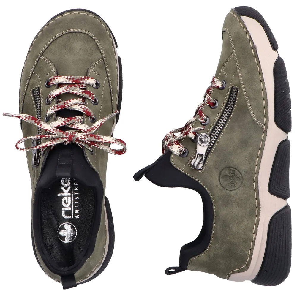 Rieker 45973-54 (Citron) Green Shoes