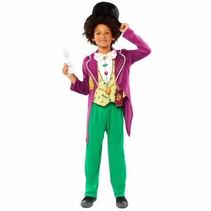 Roald Dahl Classic Willy Wonka Child Costume