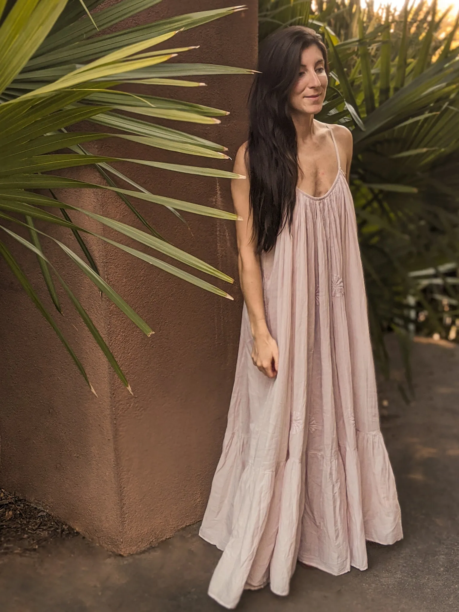 SALE Apsara Dress - Pink Sand