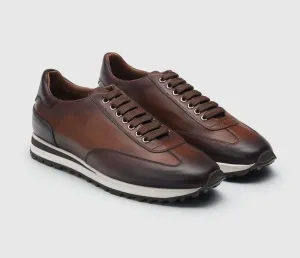SB307 Calf Reverse Sombrero Sneaker