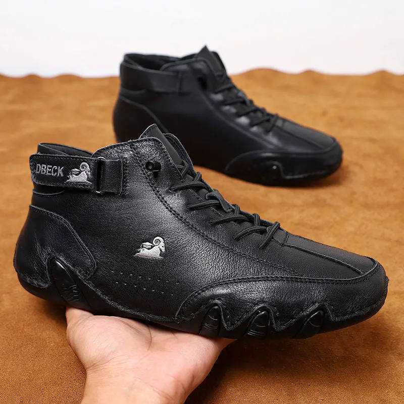 (🔥Schlussverkauf🔥)Modische einfarbige Martin-Stiefel
