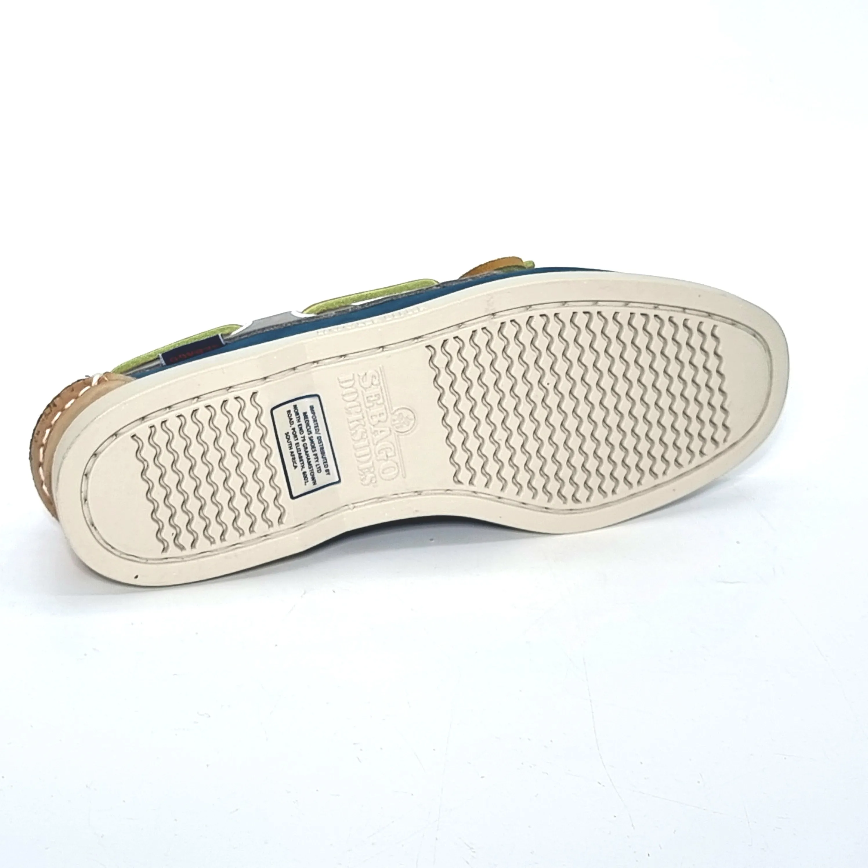 SEBAGO PORTLAND SPINAKKER BLUE/CAMEL/GREY