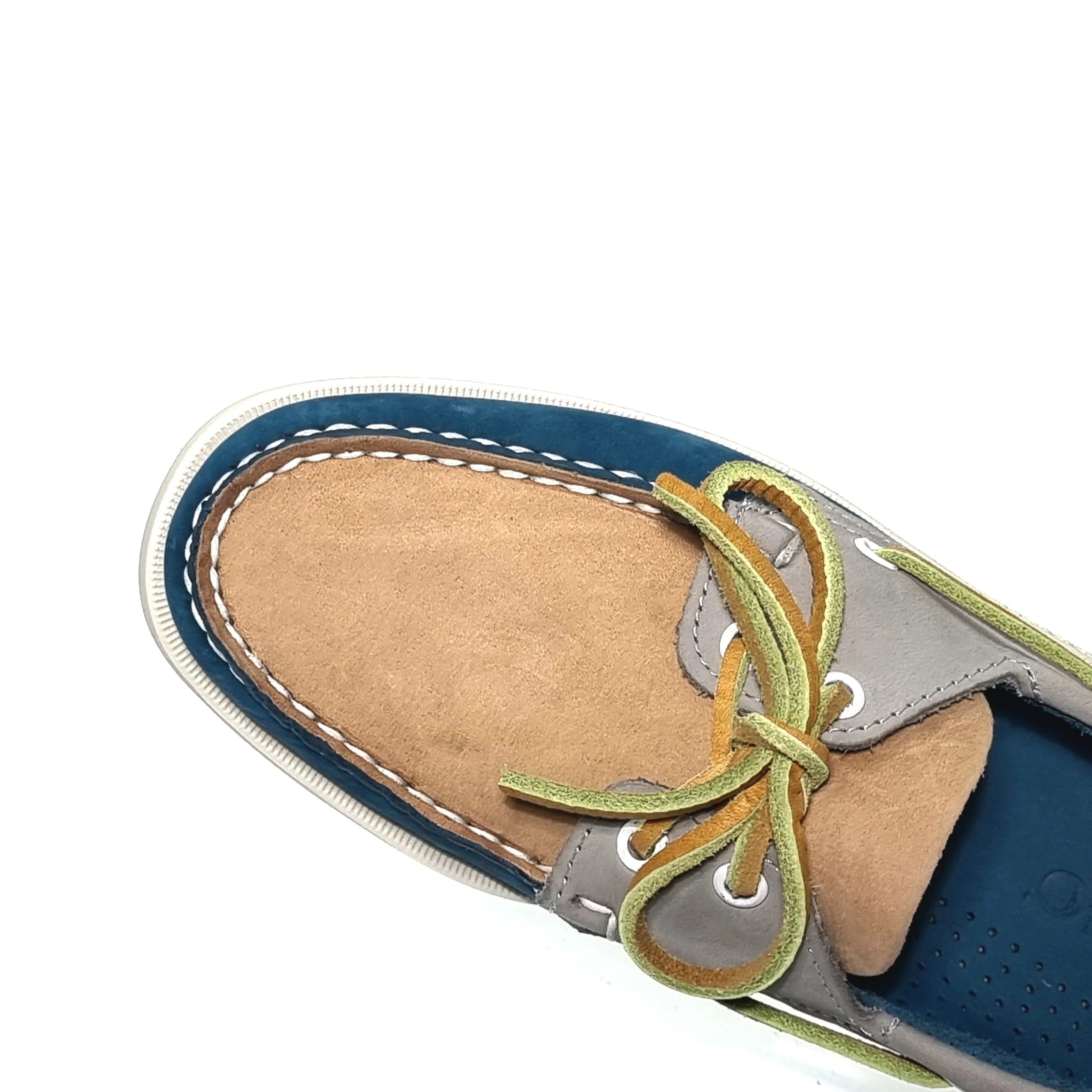 SEBAGO PORTLAND SPINAKKER BLUE/CAMEL/GREY