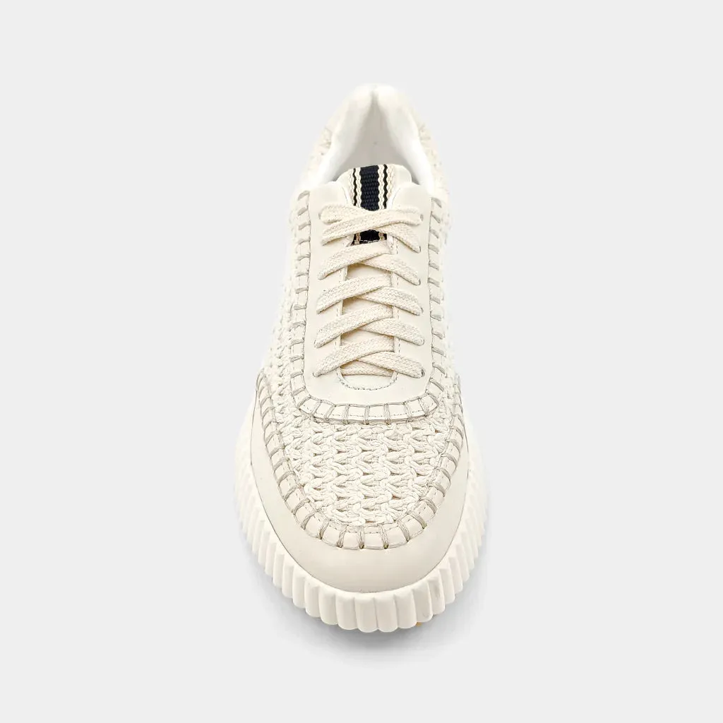 Selina Shoes In Bone Woven