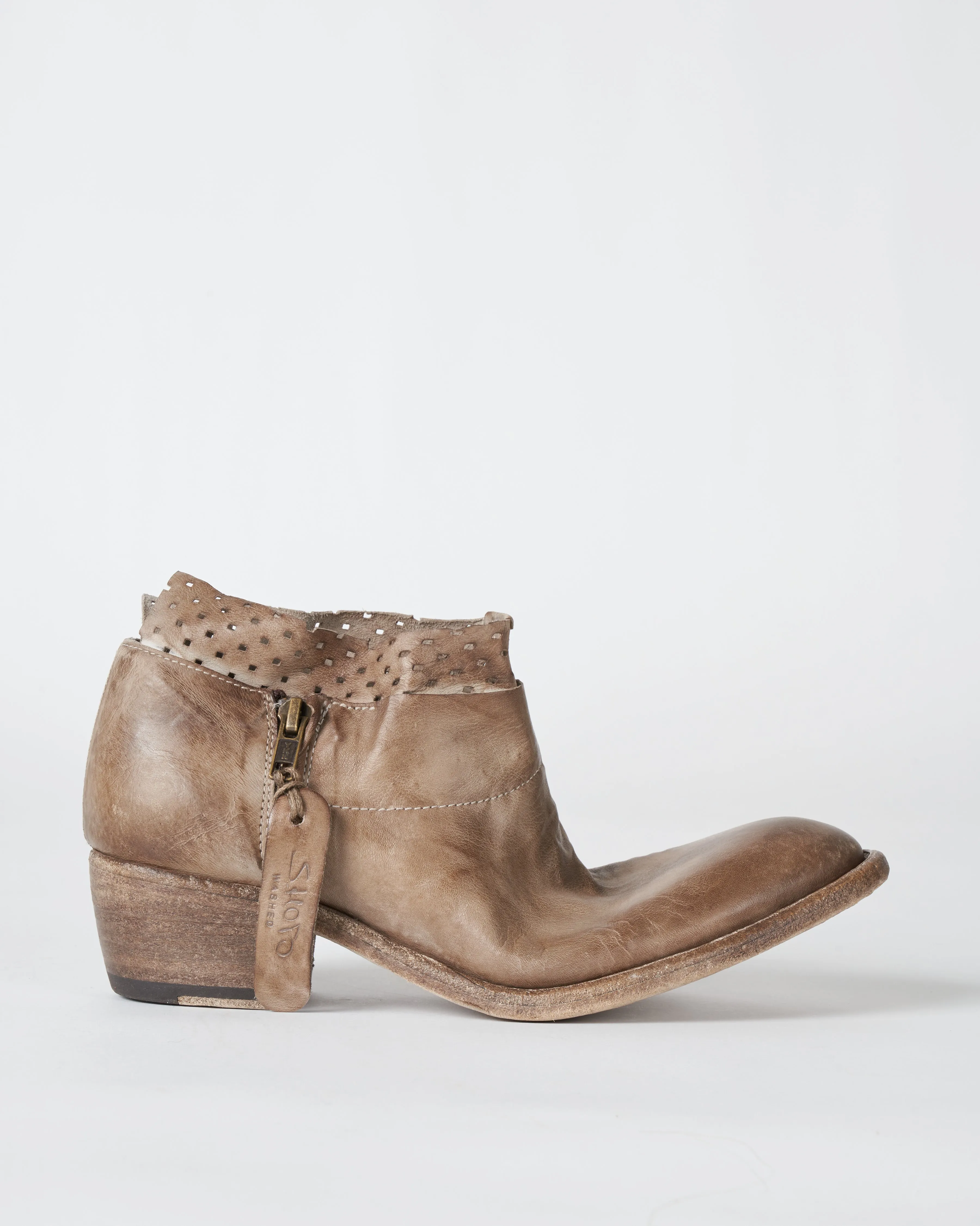 short boot - ecru