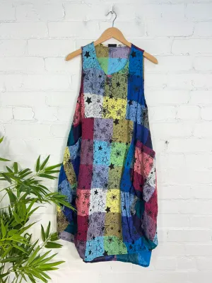 Short Sleeve Midi Dress
