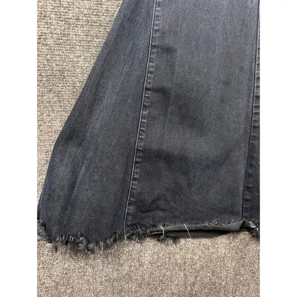 SHOW ME YOUR MUMU Berkley Bells Blue Denim Bell Bottoms Boho Jeans Small Boho
