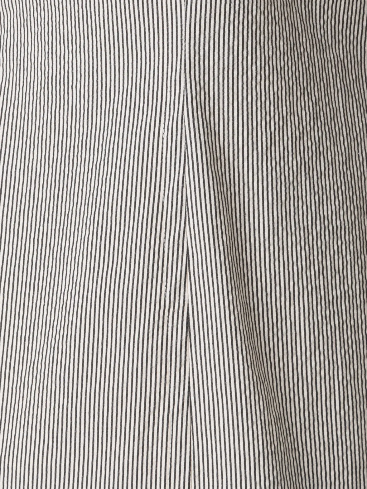 Single Breasted Blazer in Cotton Seersucker