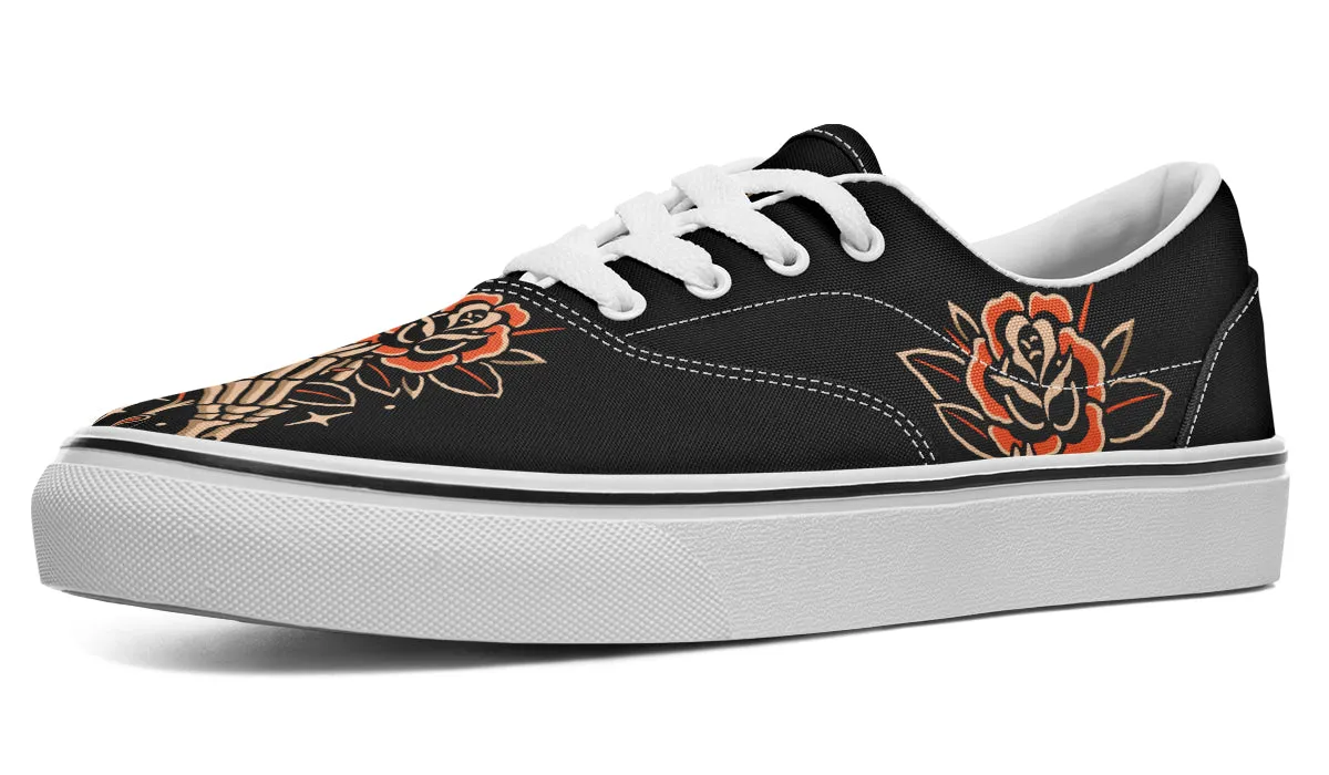 Skeleton Hands Classic Shoes
