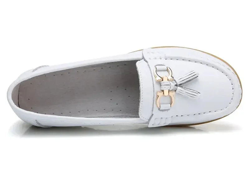 Slip-On Loafers for Women - Ballet Flats, Moccasins, Casual Sneakers, Zapatos Mujer, Flat Shoes for Women