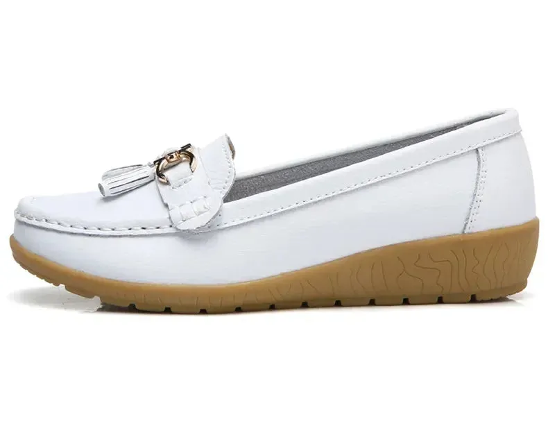 Slip-On Loafers for Women - Ballet Flats, Moccasins, Casual Sneakers, Zapatos Mujer, Flat Shoes for Women