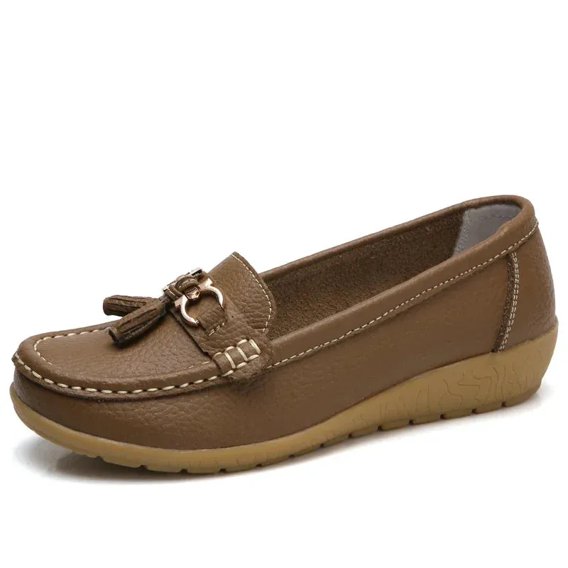 Slip-On Loafers for Women - Ballet Flats, Moccasins, Casual Sneakers, Zapatos Mujer, Flat Shoes for Women