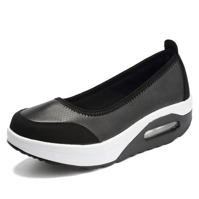 Sneakers Flats Loafers Sweet Shallow Comfort Moccasins Slip-on Platform Ballet Ladies Vulcanized Shoes Ladies New