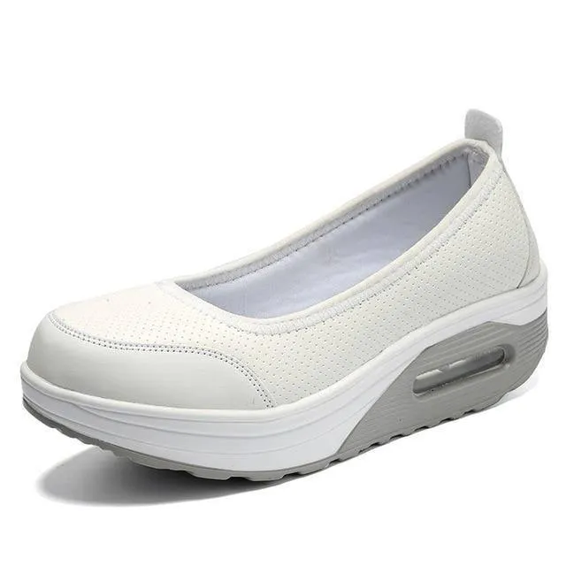 Sneakers Flats Loafers Sweet Shallow Comfort Moccasins Slip-on Platform Ballet Ladies Vulcanized Shoes Ladies New