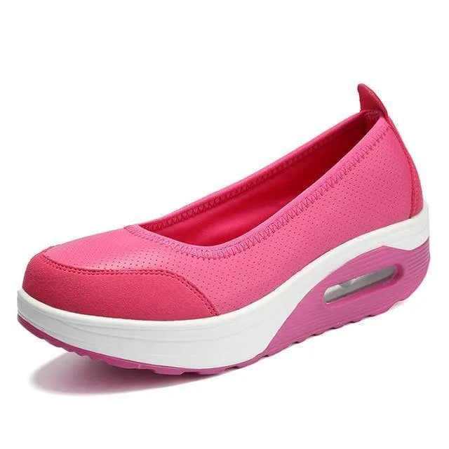 Sneakers Flats Loafers Sweet Shallow Comfort Moccasins Slip-on Platform Ballet Ladies Vulcanized Shoes Ladies New