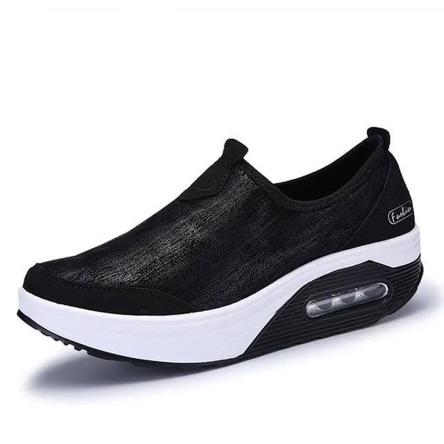 Sneakers Flats Loafers Sweet Shallow Comfort Moccasins Slip-on Platform Ballet Ladies Vulcanized Shoes Ladies New