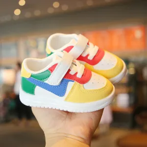 Soft Sole Boys And Girls Breathable Mesh Korean Sneakers
