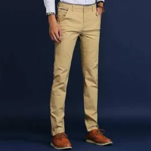 Spring Fall Casual Business Straight Pants