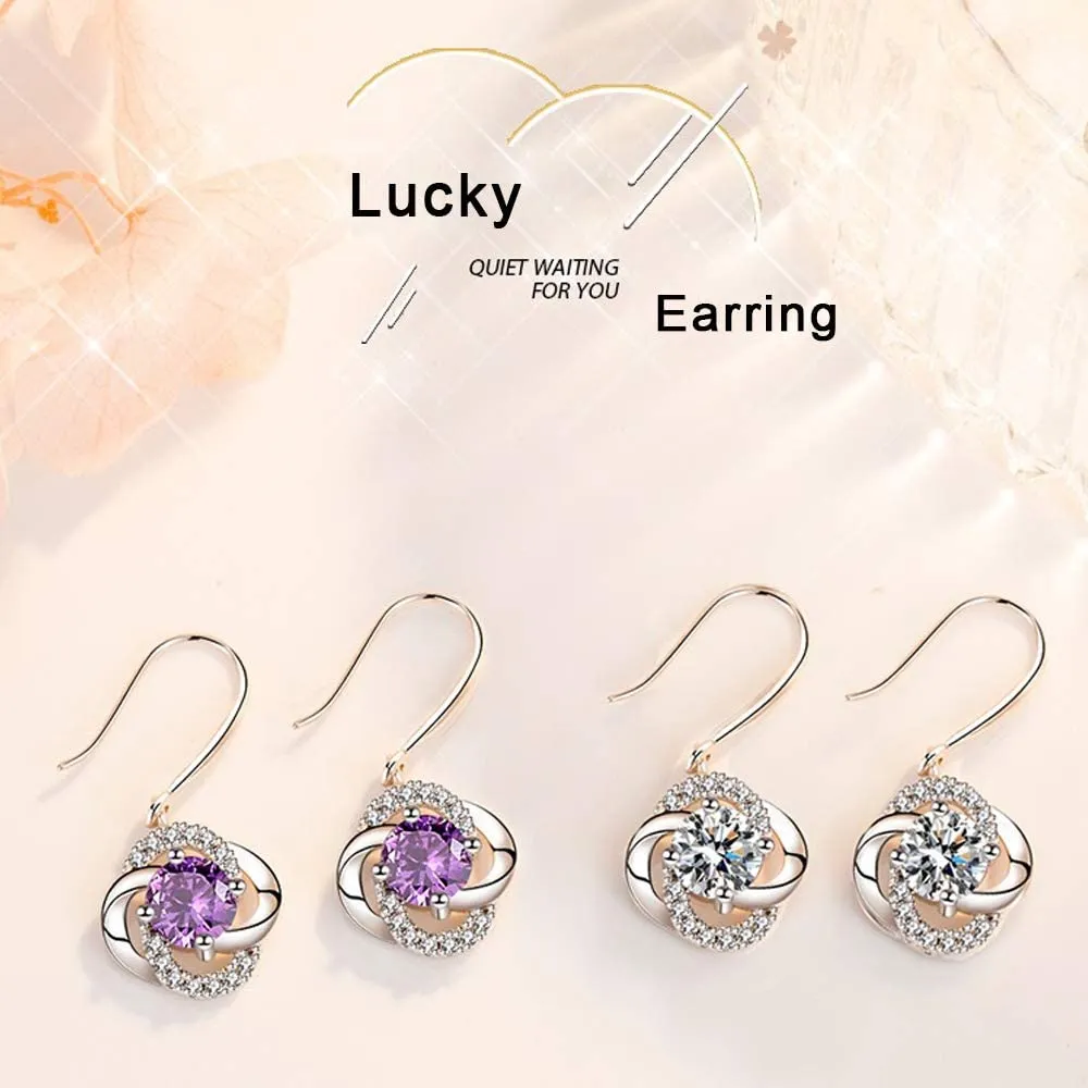 Sterling Silver  Dangle Drop Earrings