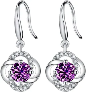 Sterling Silver  Dangle Drop Earrings