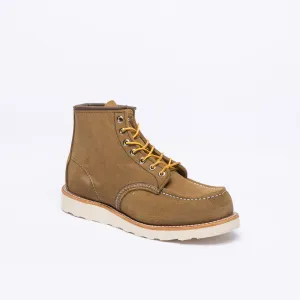 Stivale derby Red Wing Classic Moc 8881 in camoscio beige
