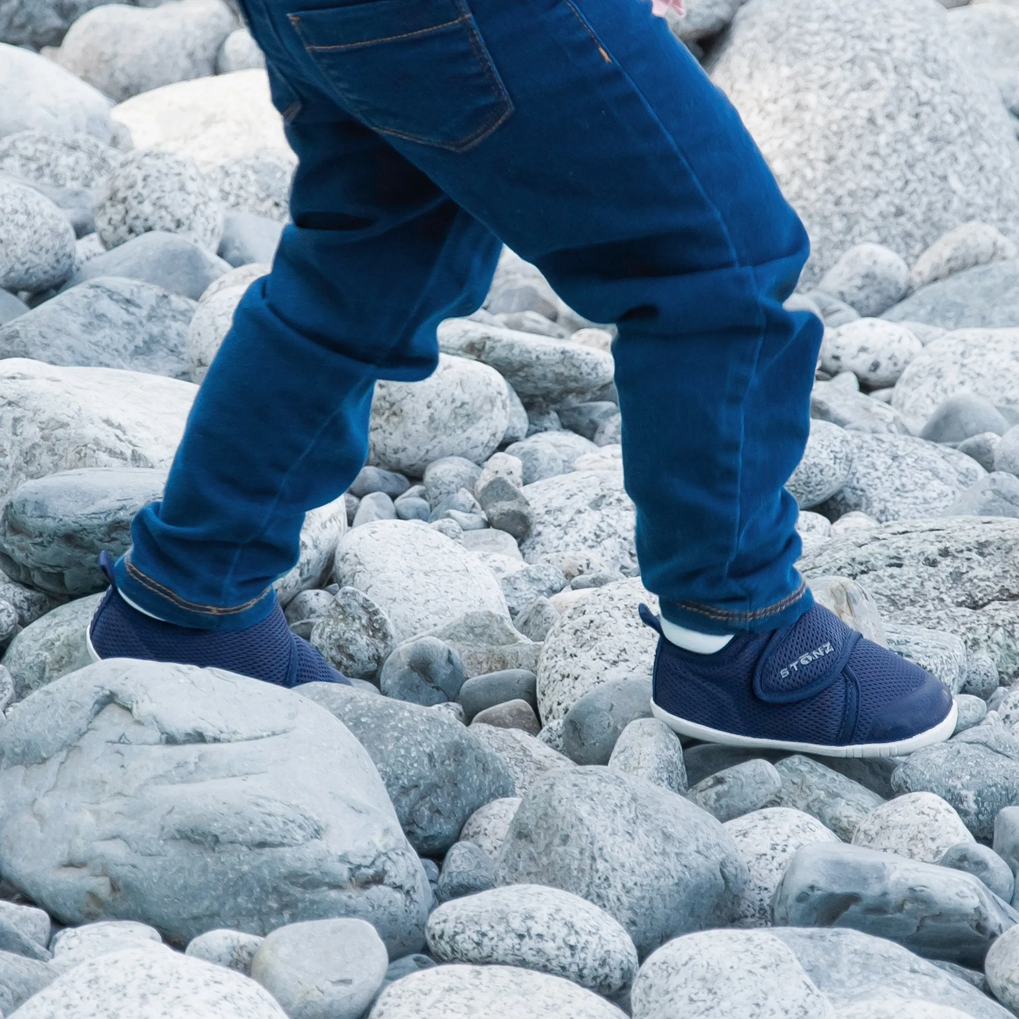 Stonz Cruiser Breathable Baby Shoes - Navy