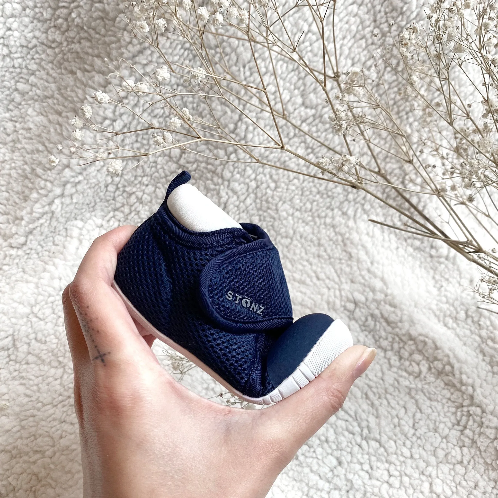 Stonz Cruiser Breathable Baby Shoes - Navy
