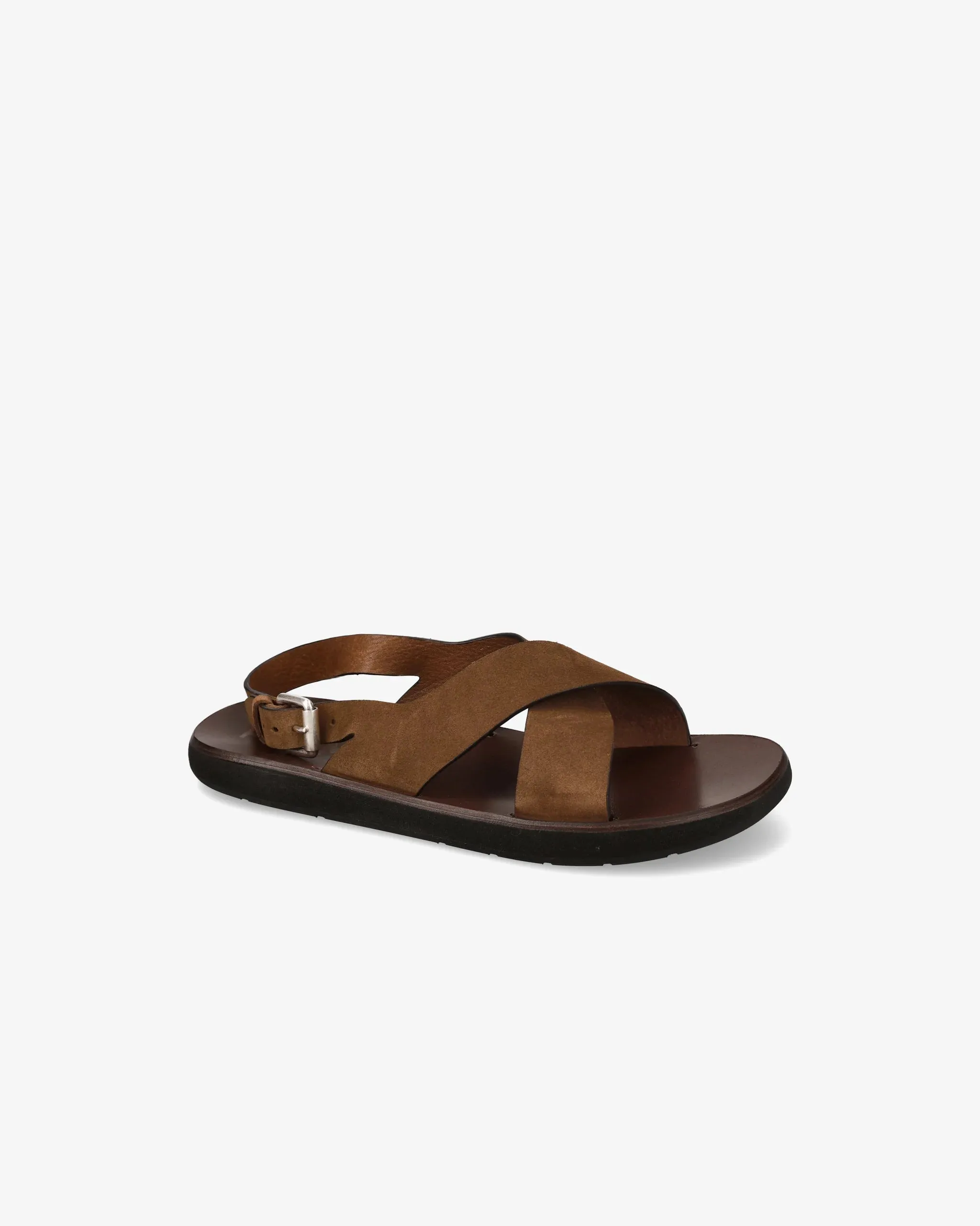 Suede Sandal with Leather Insole 32164B