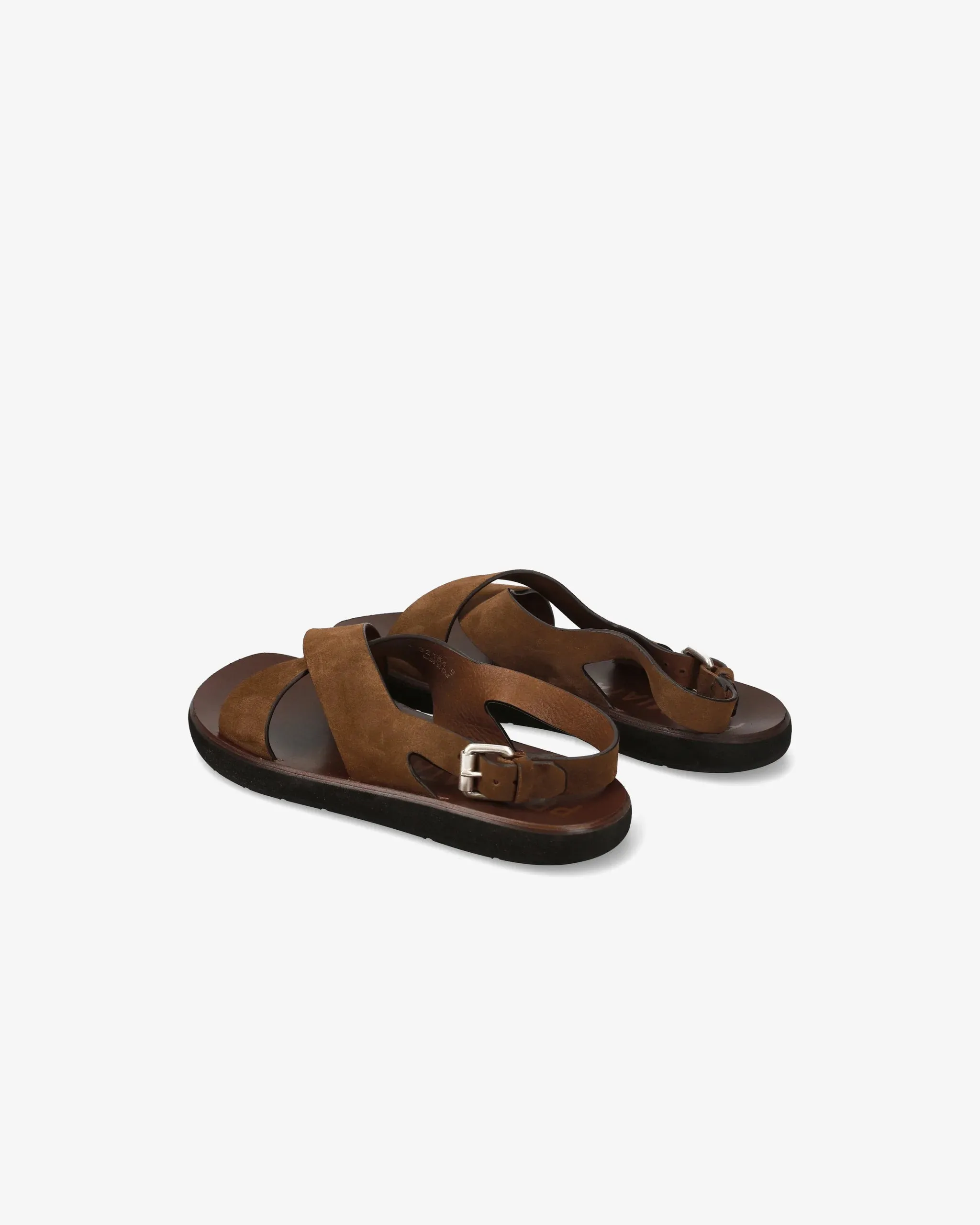 Suede Sandal with Leather Insole 32164B