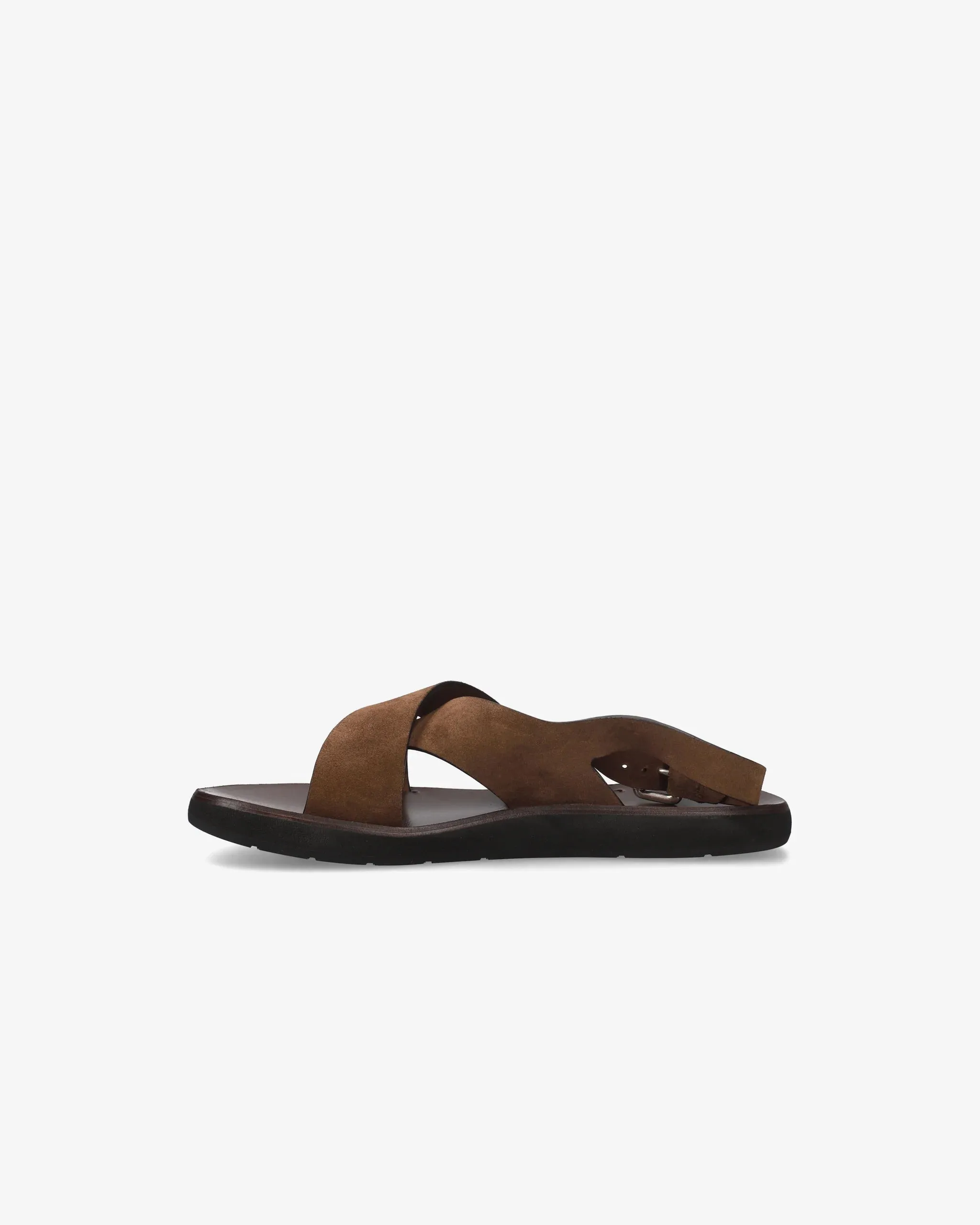 Suede Sandal with Leather Insole 32164B