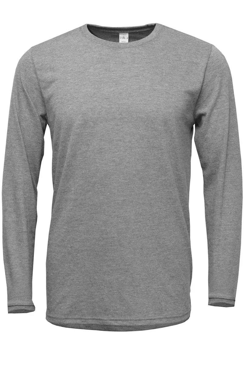 Sugar Plum Deer Adult Soft-Tek Blend Long Sleeve Tee