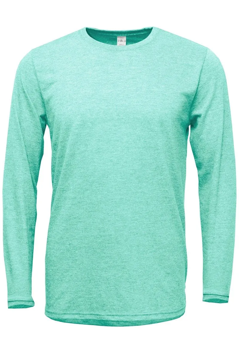 Sugar Plum Deer Adult Soft-Tek Blend Long Sleeve Tee