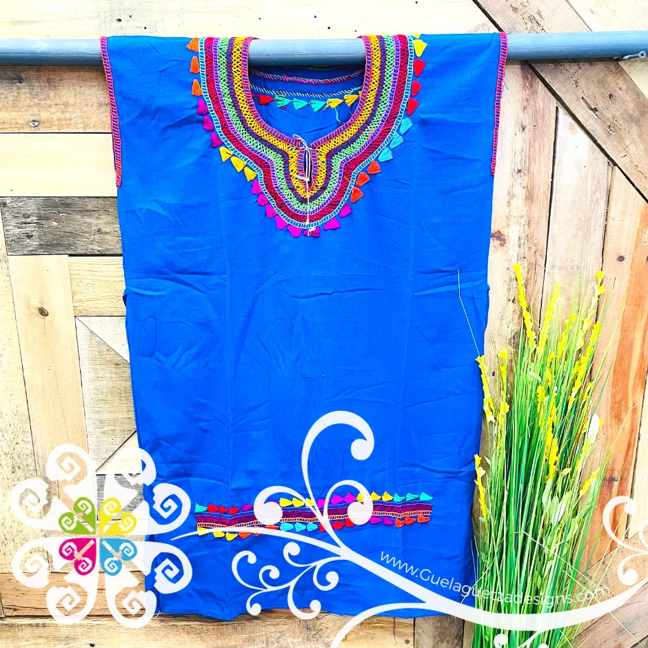 Sunset Women Embroider Dress- Vestido Bordado